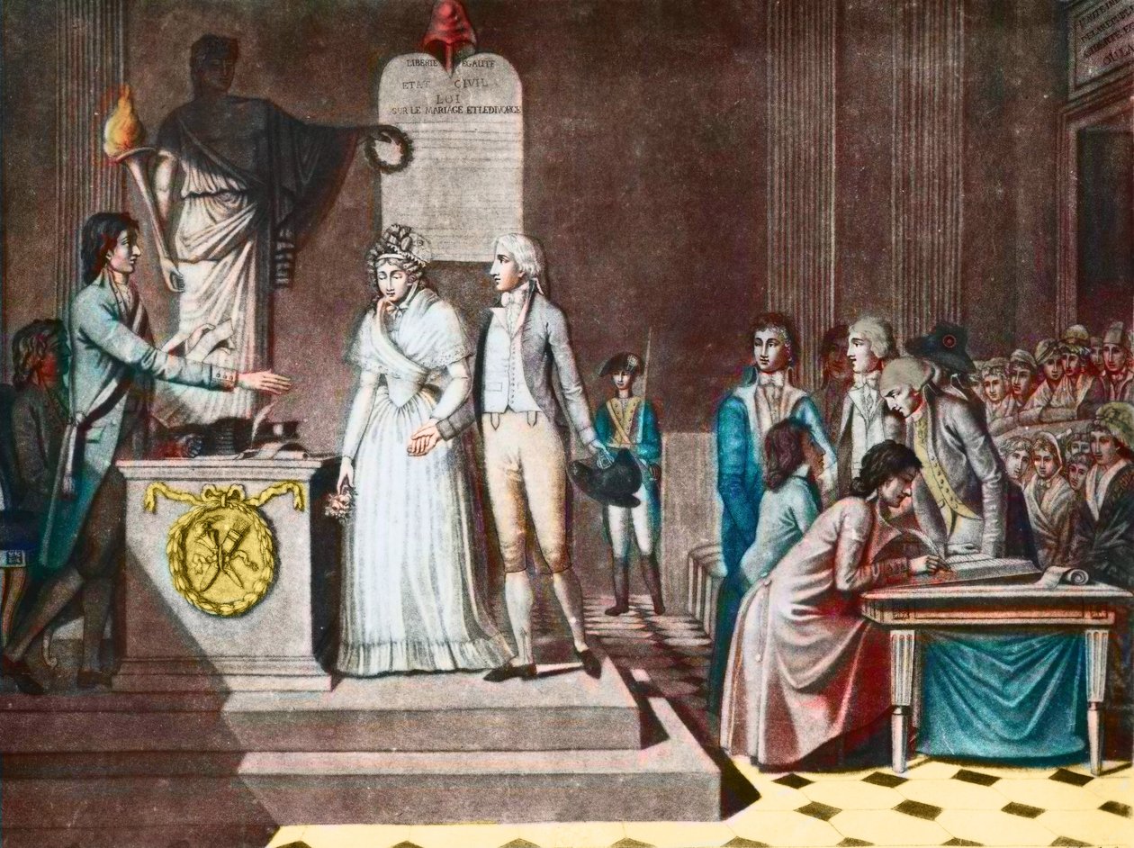 Le Mariage républicain - après l