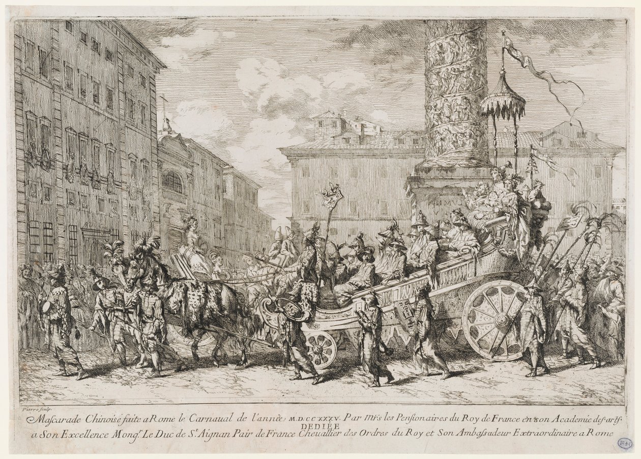 La Mascarade Chinoise - Jean Baptiste Marie Pierre