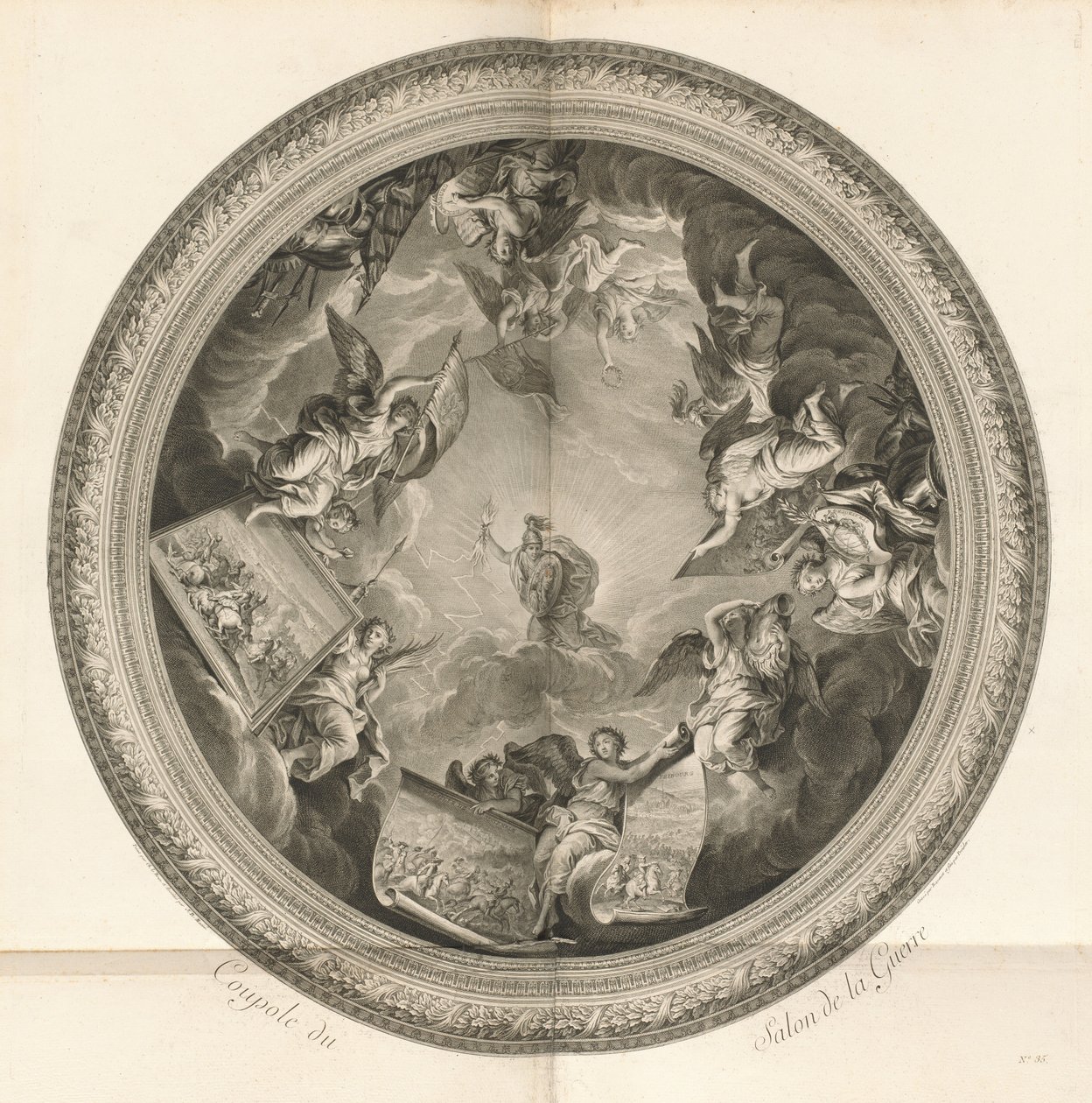 Coupole du Salon de la Guerre [pl. 35] - Jean Baptiste Masse