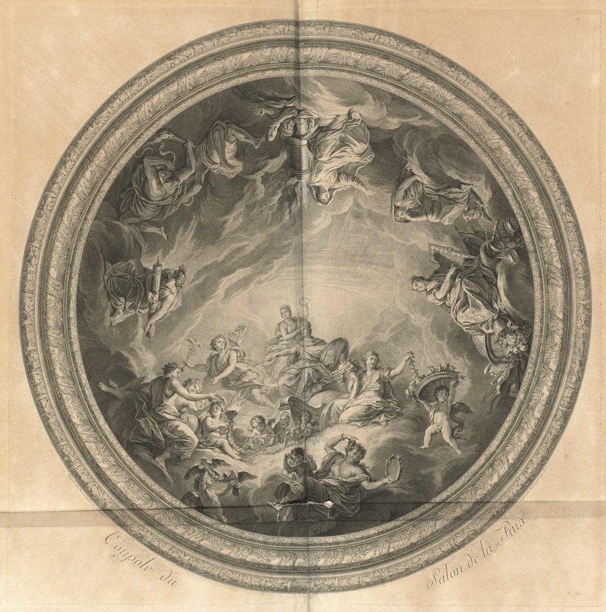 Coupole du Salon de la Paix [pl. 44] - Jean Baptiste Masse