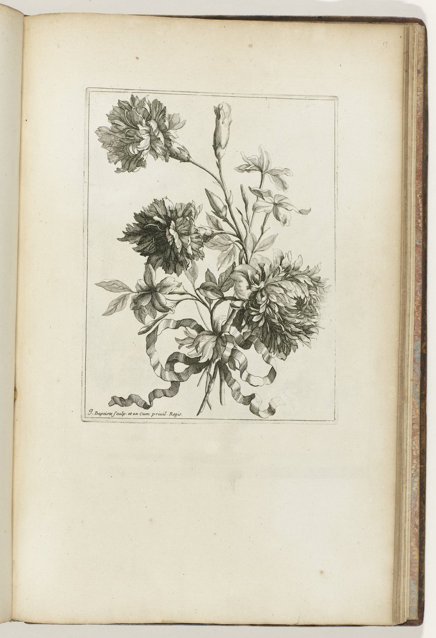 Bouquet lié (Les Petits Bouquets) - Jean Baptiste Monnoyer