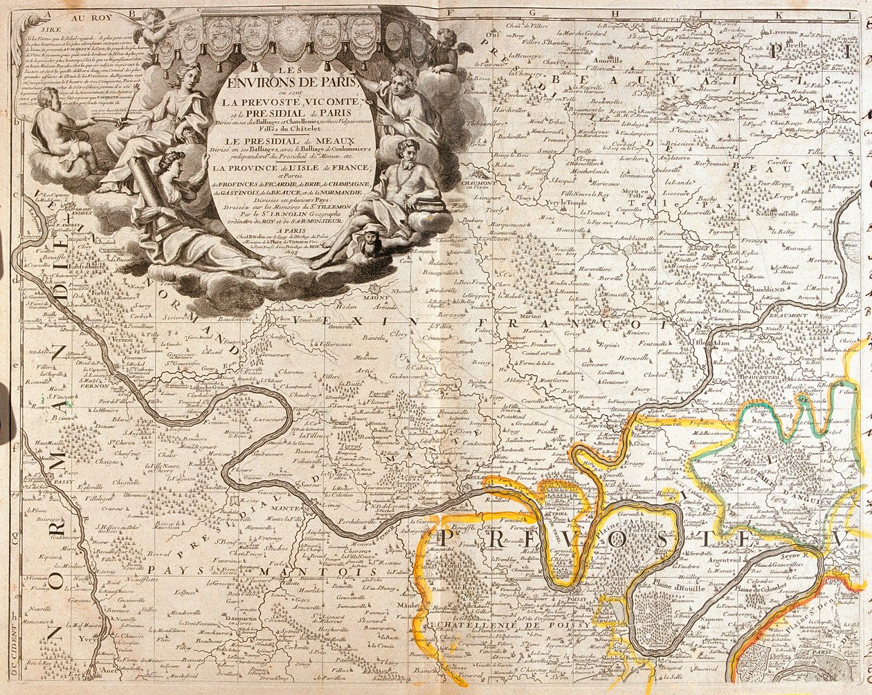 Carte du nord-ouest de l