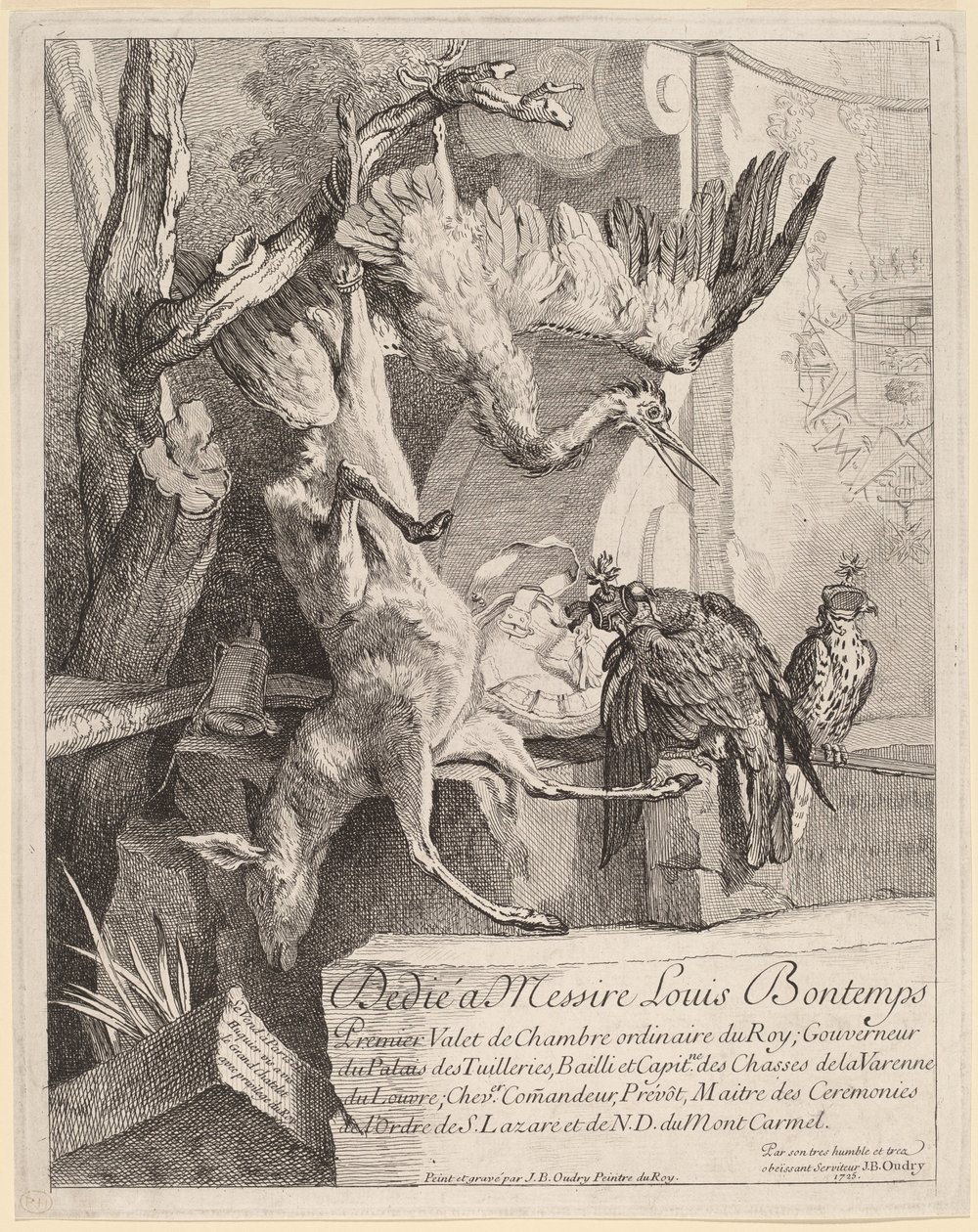 Frontispice - Jean Baptiste Oudry