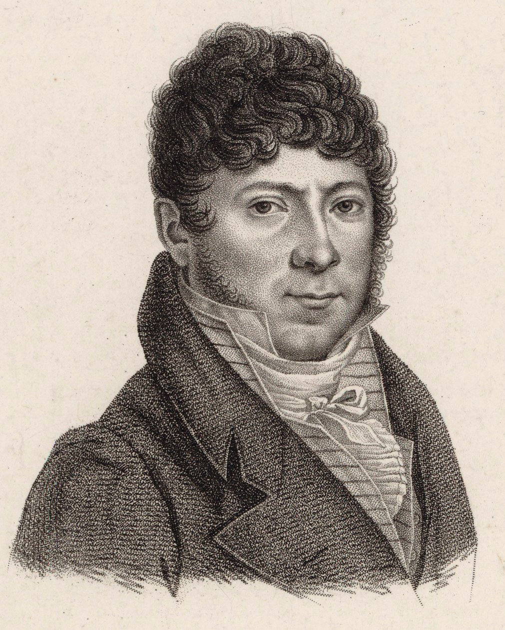 Portrait du violoniste et compositeur Philippe Libon, 1810 - Jean Baptiste Ponce Lambert