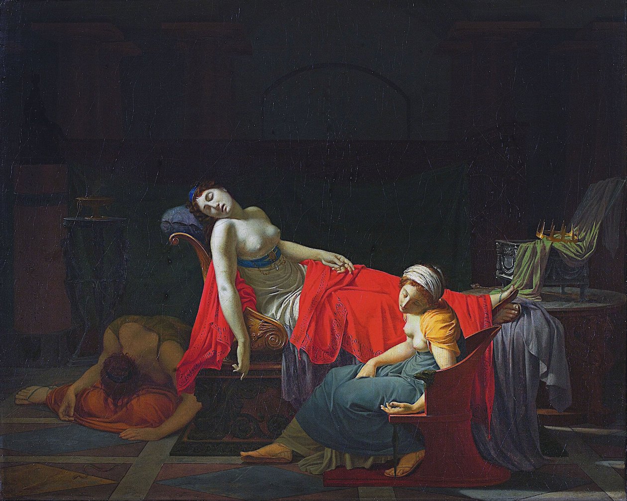 Mort de Cléopâtre - Jean Baptiste Regnault
