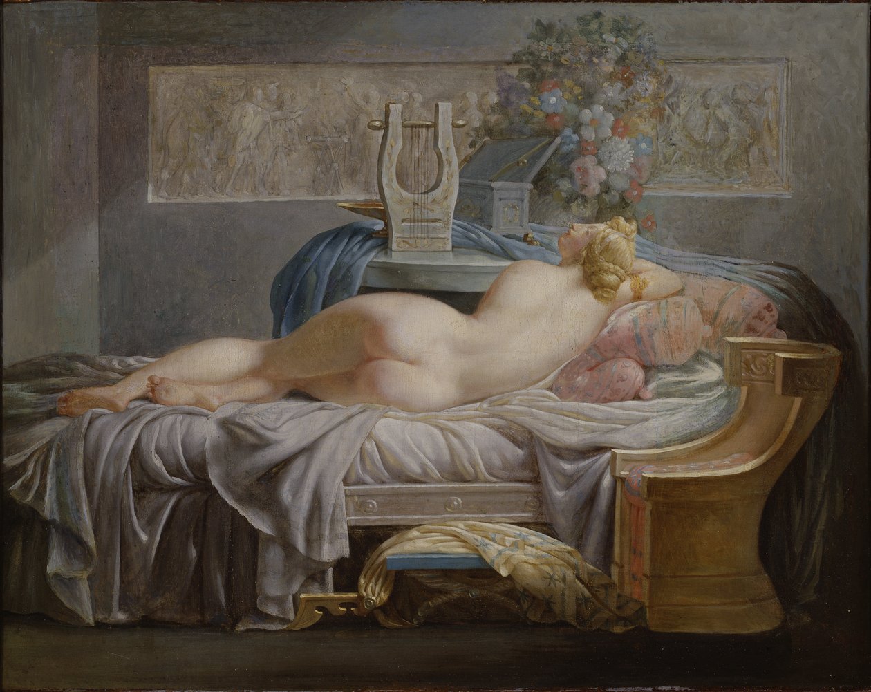Sappho (630-580 avant JC) - Jean Baptiste Regnault