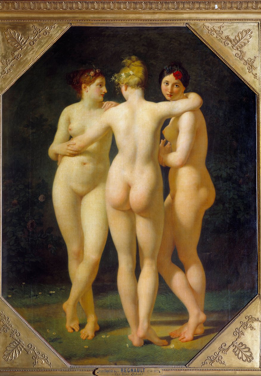 Les trois Grâces - Jean Baptiste Regnault