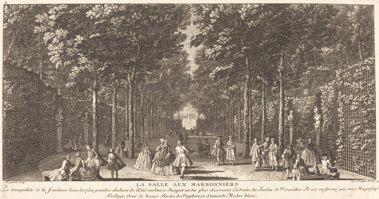 La Salle aux Marronniers - Jean Baptiste Rigaud