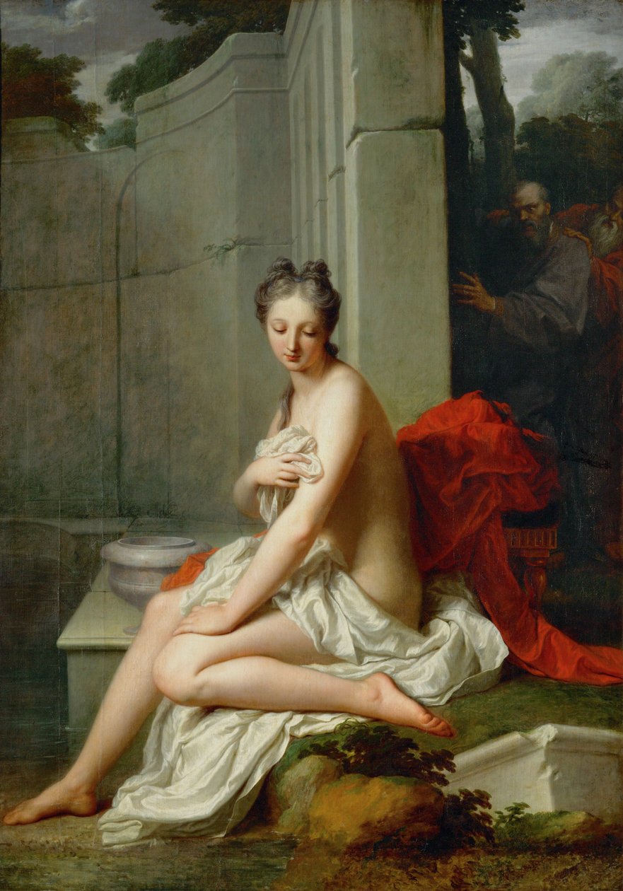 Suzanne au bain - Susanna et les anciens ... - Jean-Baptiste Santerre