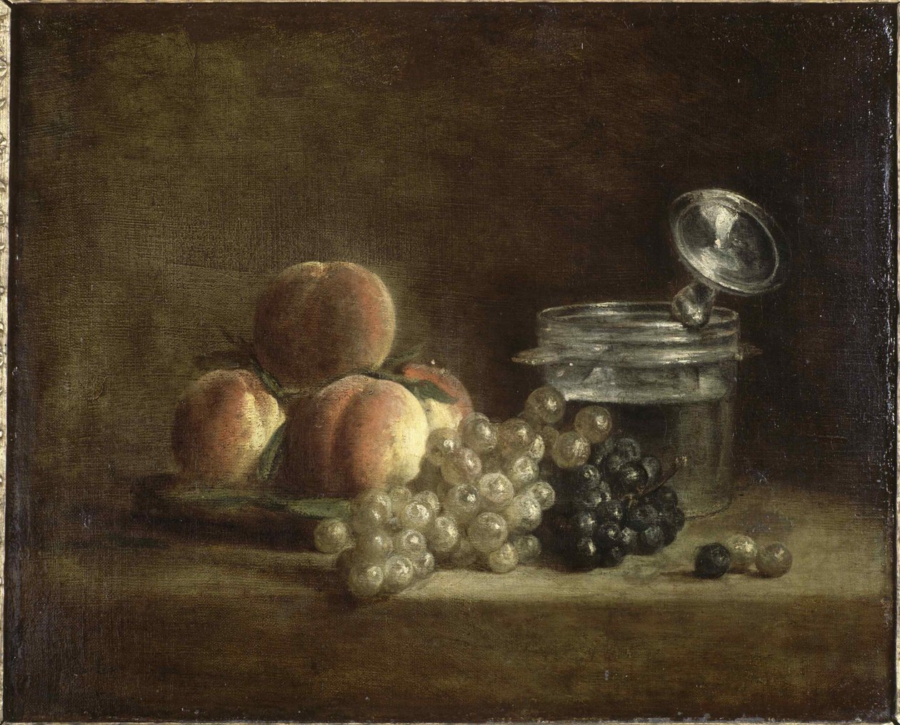 Pêches et raisins - Jean Baptiste Simeon Chardin