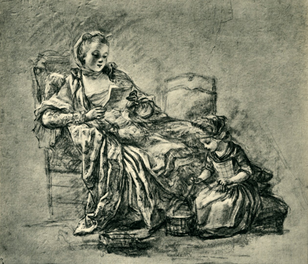 La Lettre - Jean Baptiste Simeon Chardin