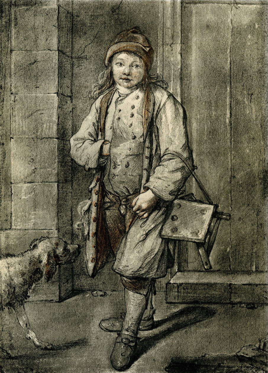 Le cireur de chaussures - Jean Baptiste Simeon Chardin