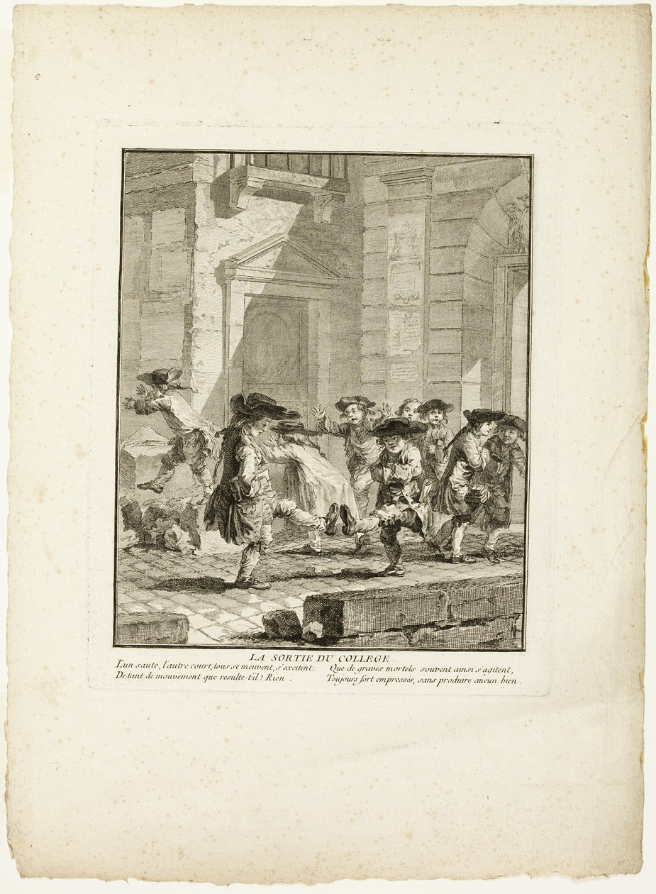 Libération du Collège, des Jeux des Urchins de Paris - Jean Baptiste Tilliard I