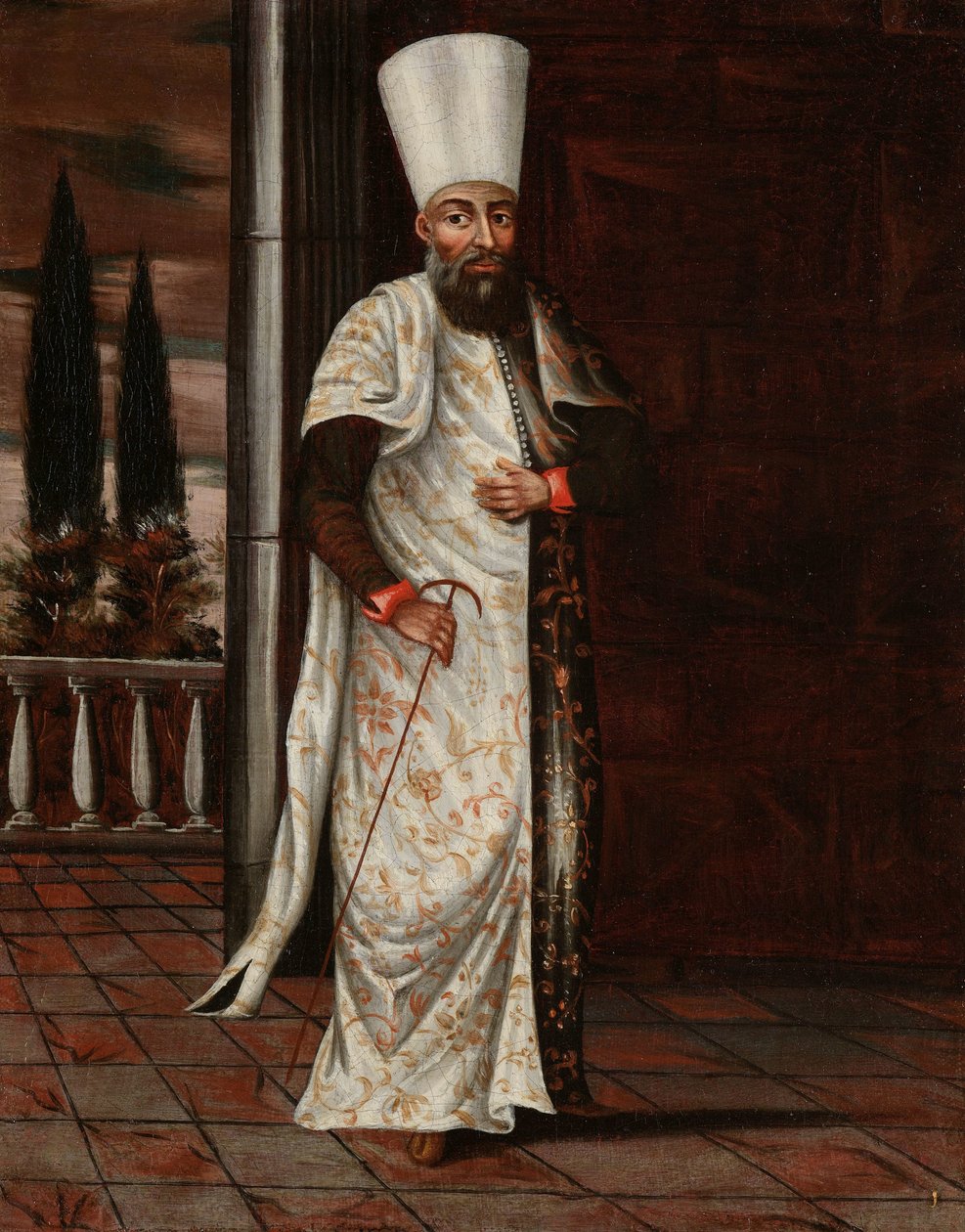 Le Chaous Bachi - Jean Baptiste Vanmour (workshop of)