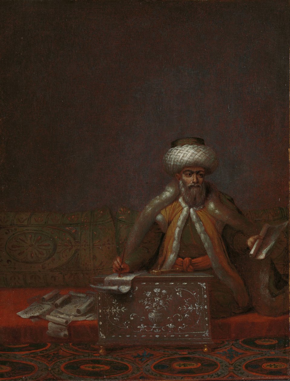Le Reis Effendi, chef de la chancellerie - Jean Baptiste Vanmour
