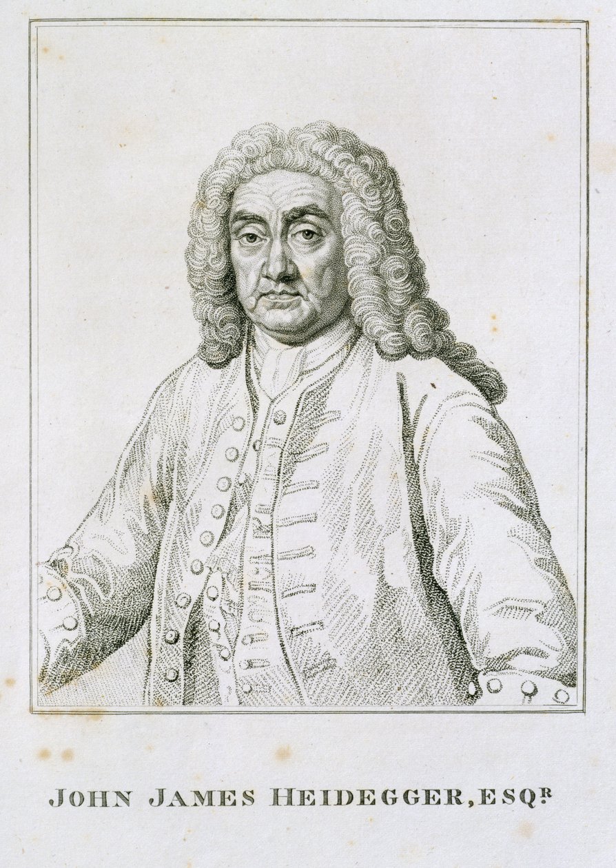 John James Heidegger (1666-1749) - Jean Baptiste van Loo