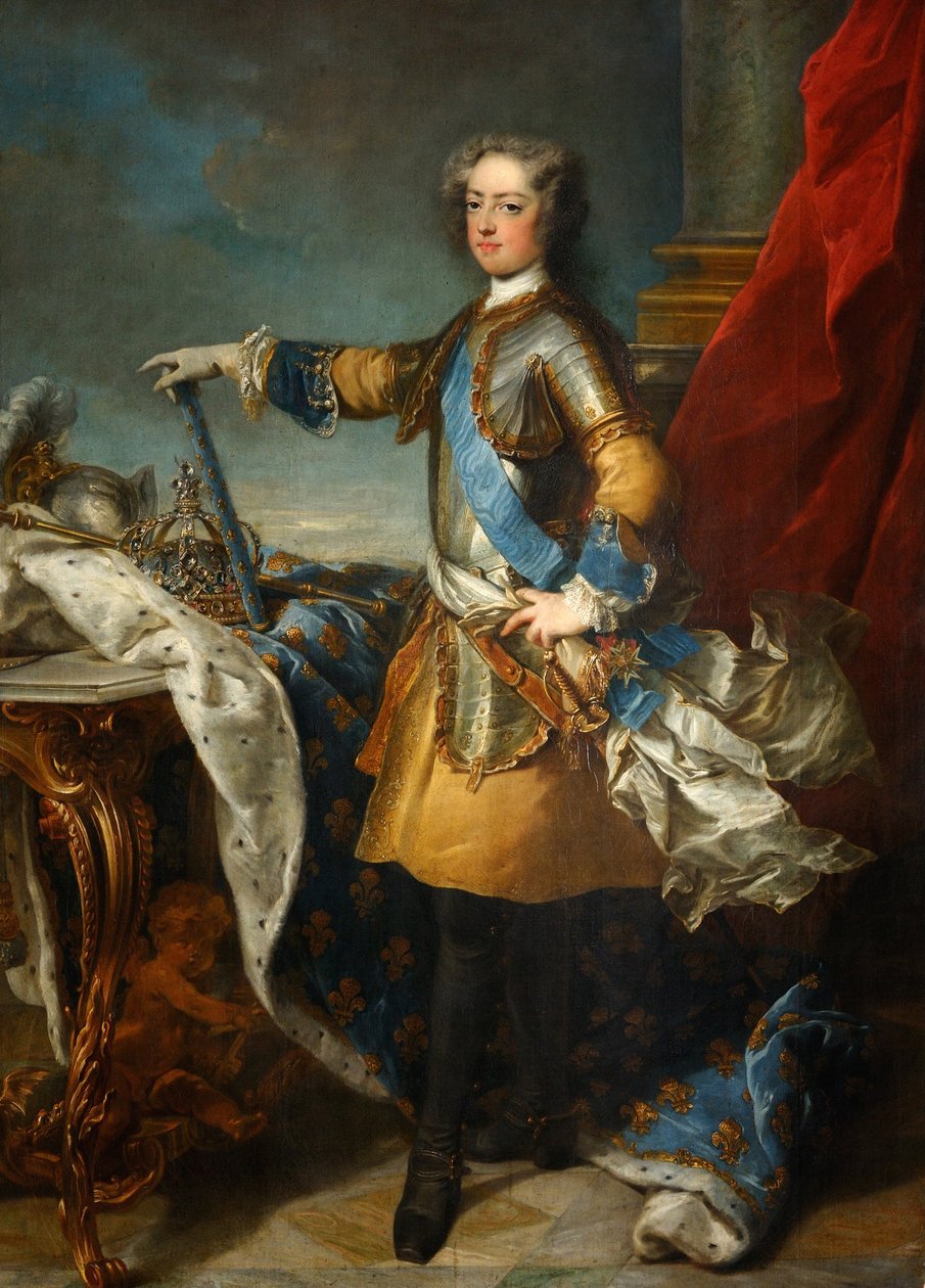 Portrait du roi Louis XV 1710-1774, vers 1723-1724 - Jean Baptiste van Loo
