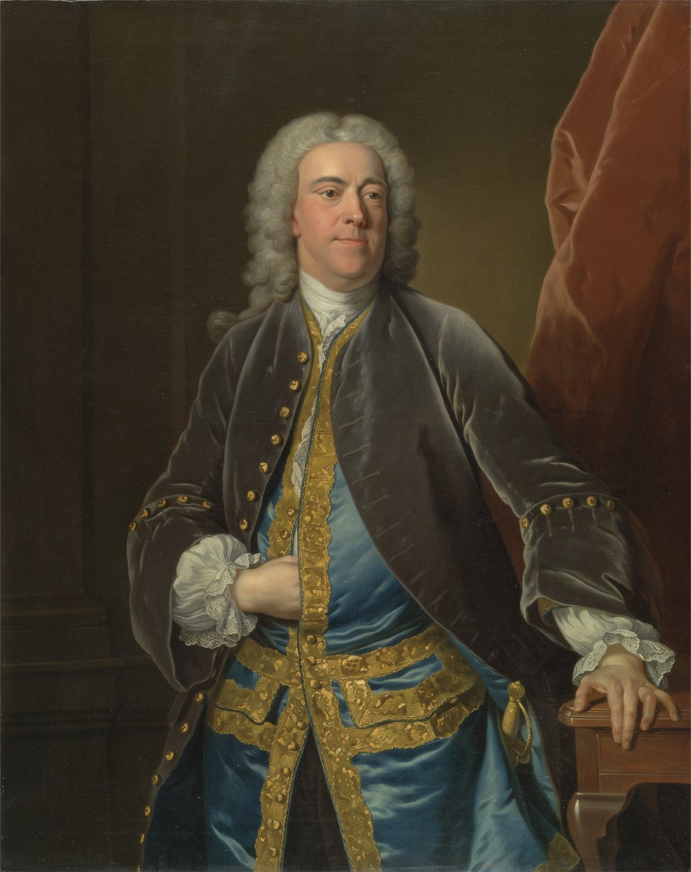 Le Très Honorable Stephen Poyntz, de Midgeham, Berkshire, vers 1740 - Jean Baptiste van Loo