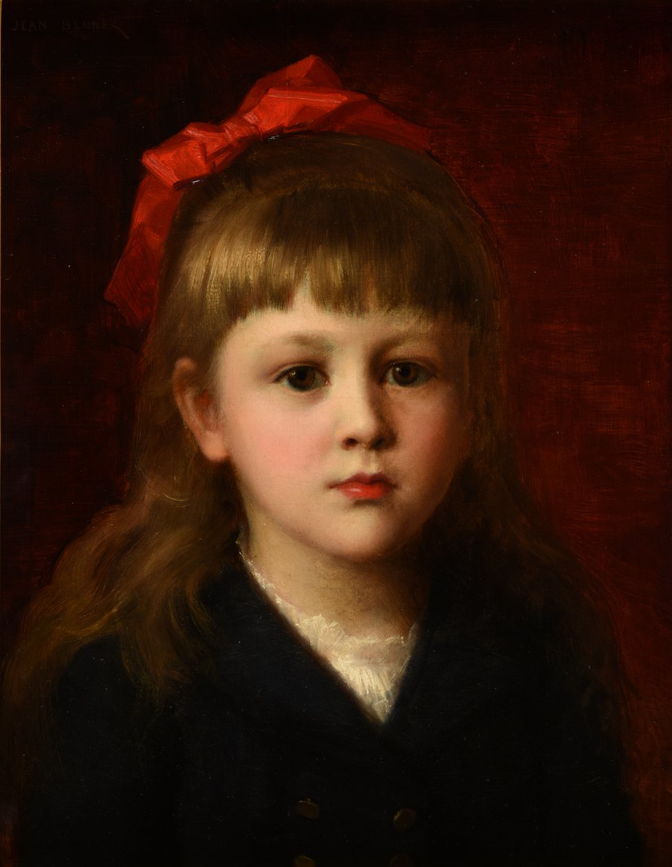 Portrait de fillette - Jean Benner