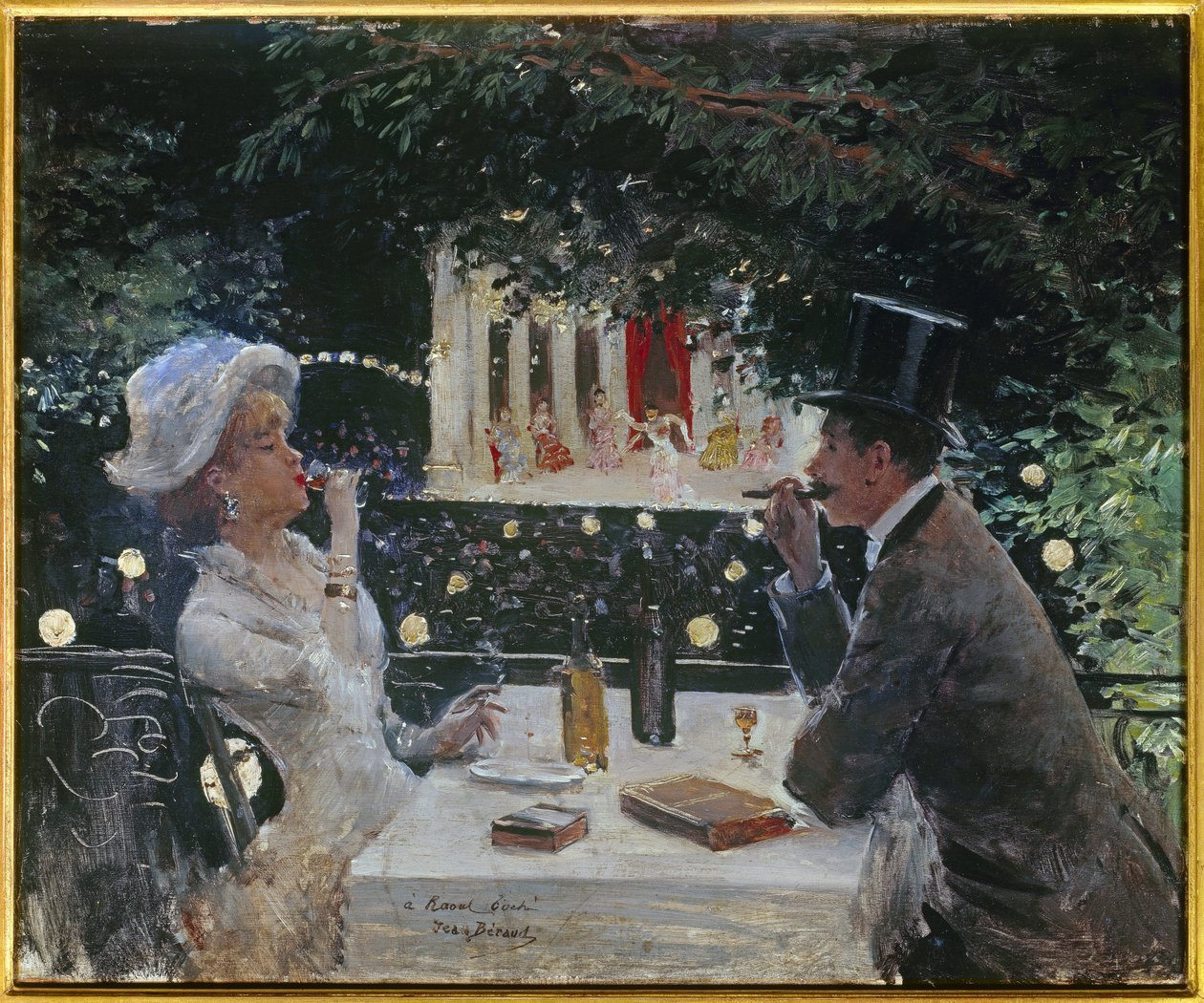 Dîner aux Ambassadeurs - Jean Beraud
