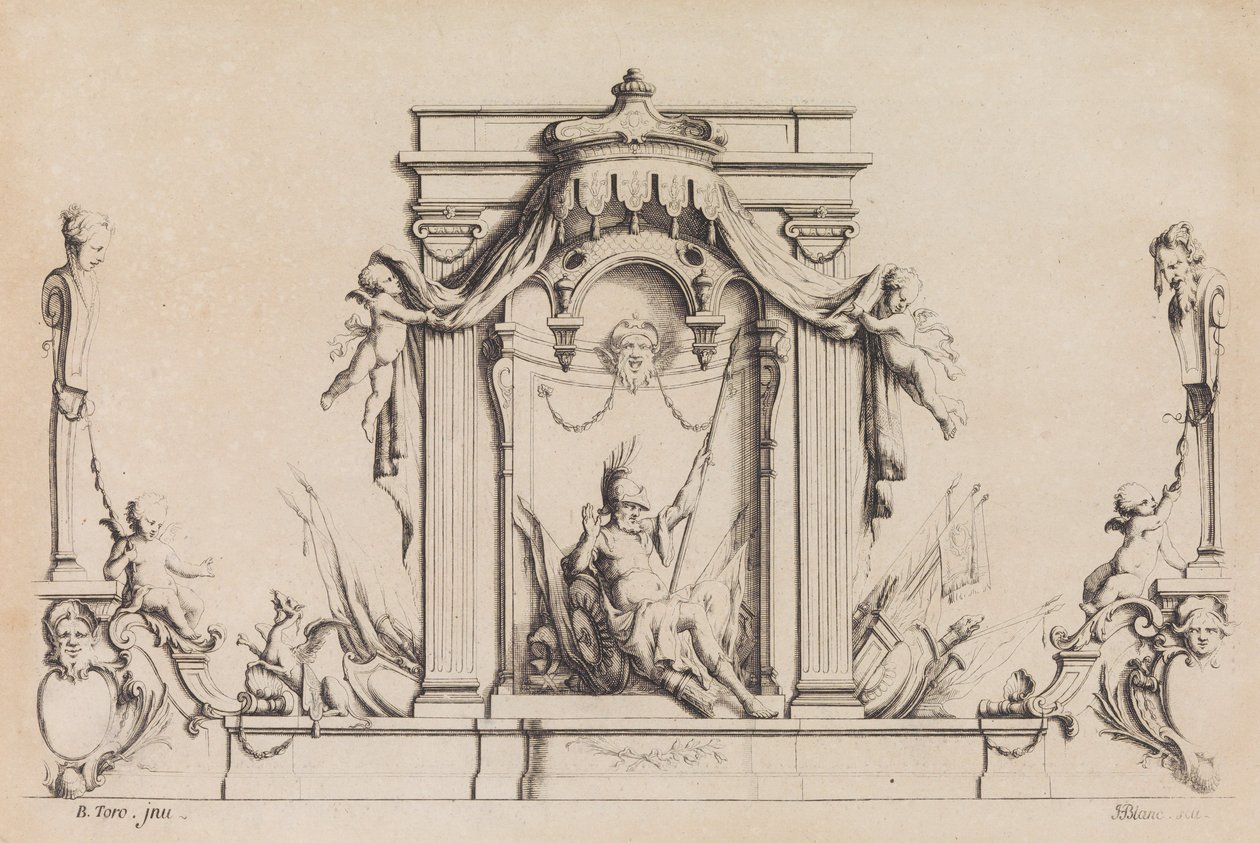Desseins à plusieurs usages inventés par M. B. Toro, 1718 ou après - Jean Bernard Toro