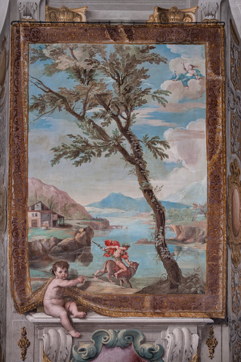 Bacchus apprivoise le tigre que la persécutrice Junon lui a envoyé - Jean Boulanger