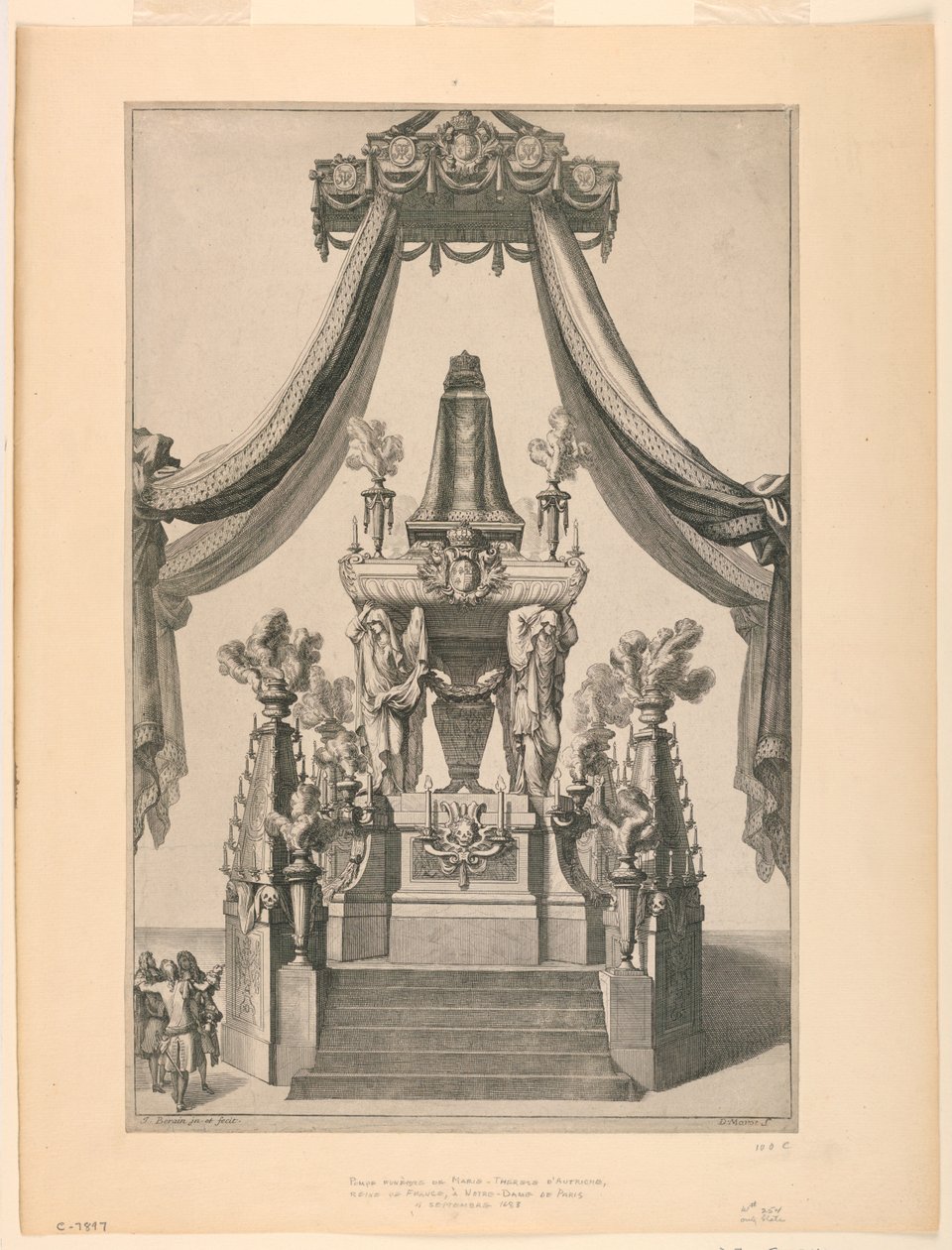 Catafalque de Marie-Thérèse d
