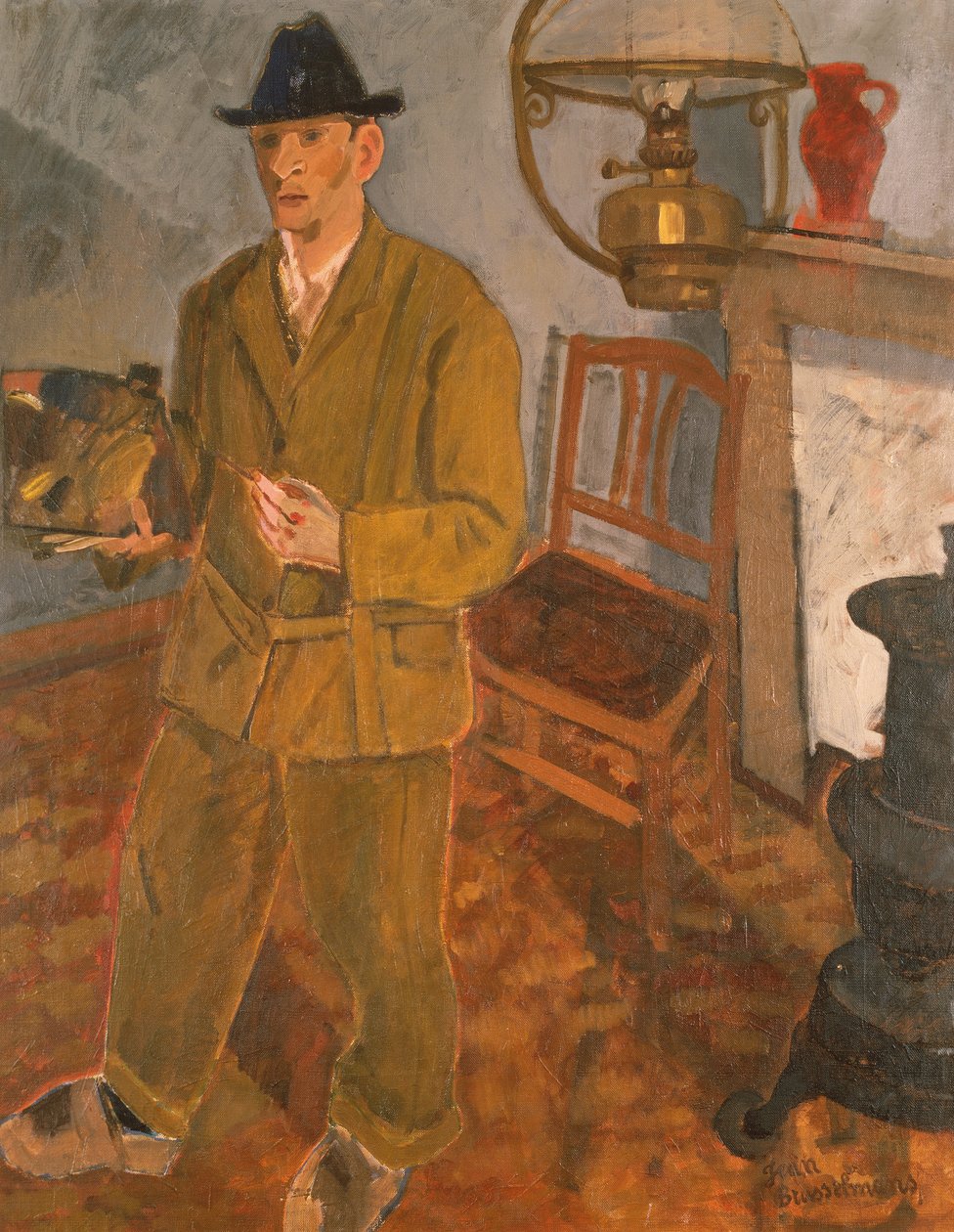 Autoportrait - Jean Brusselmans