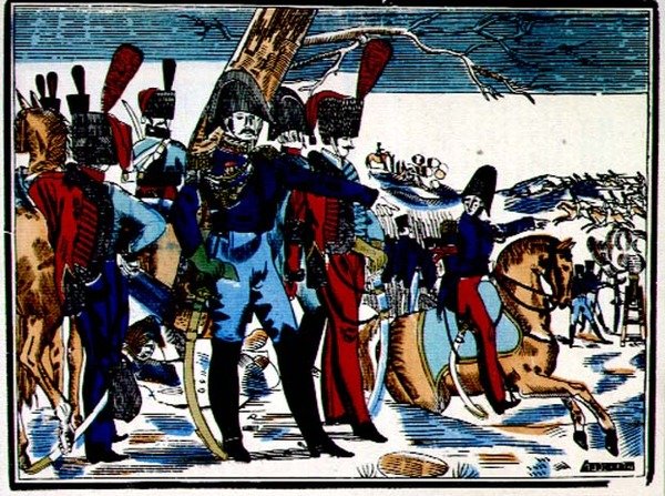 La retraite de Russie - Jean Charles (after) Pellerin