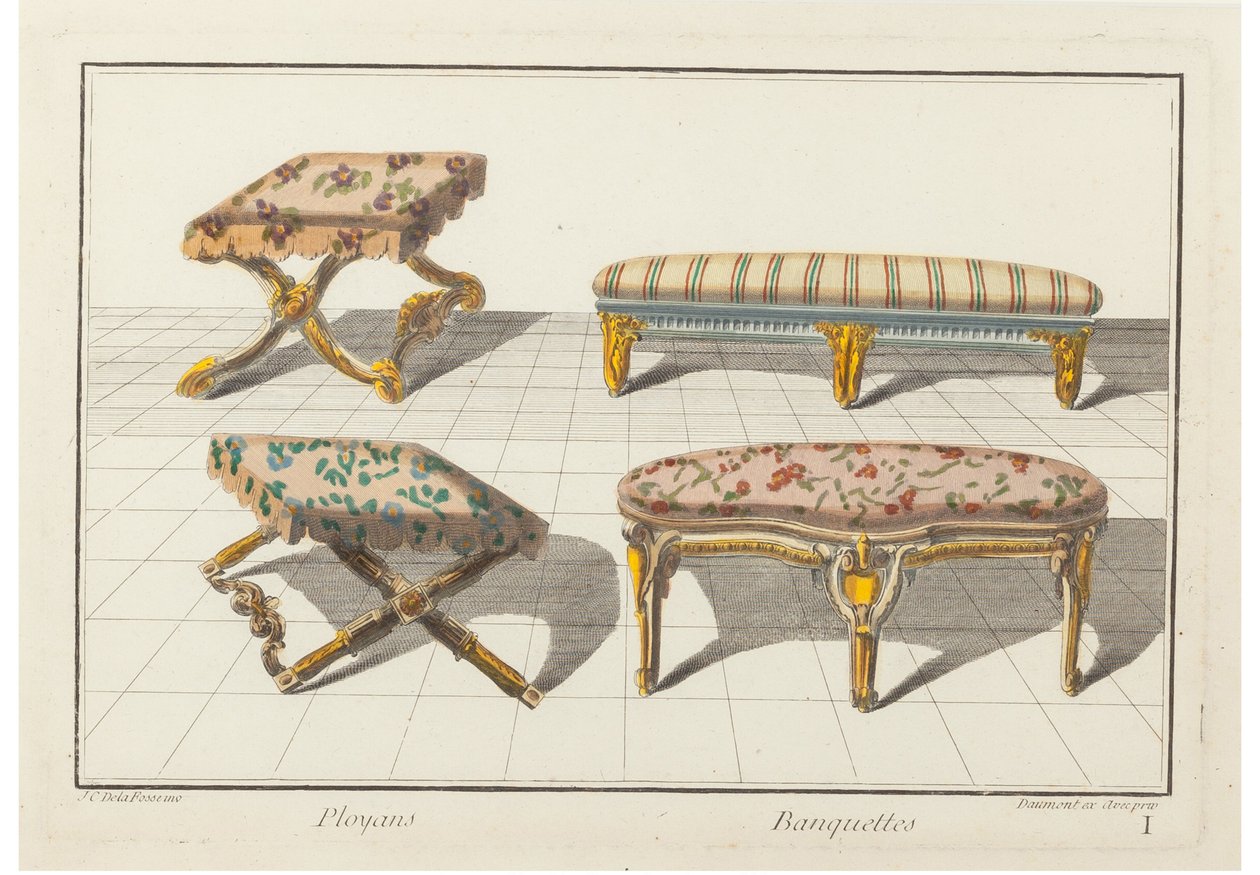 Ployans, Banquettes. Nouvelle Iconologie Historique ou Attributs Hiéroglyphiques, c.1768 - Jean Charles Delafosse