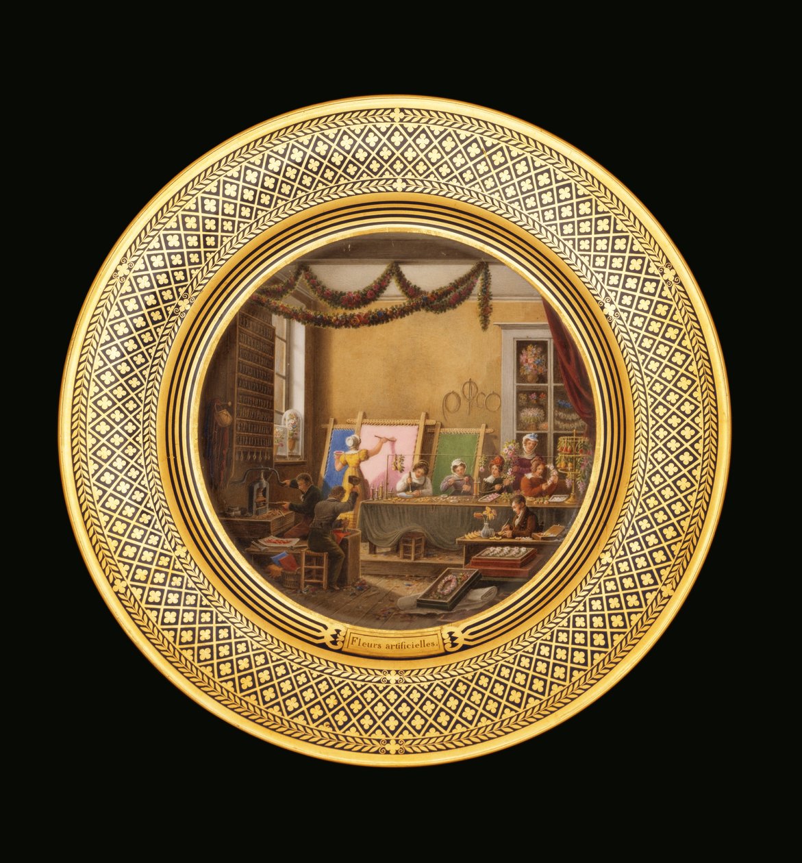 Fleurs Artificielles, vers 1820-35 - Jean Charles Develly