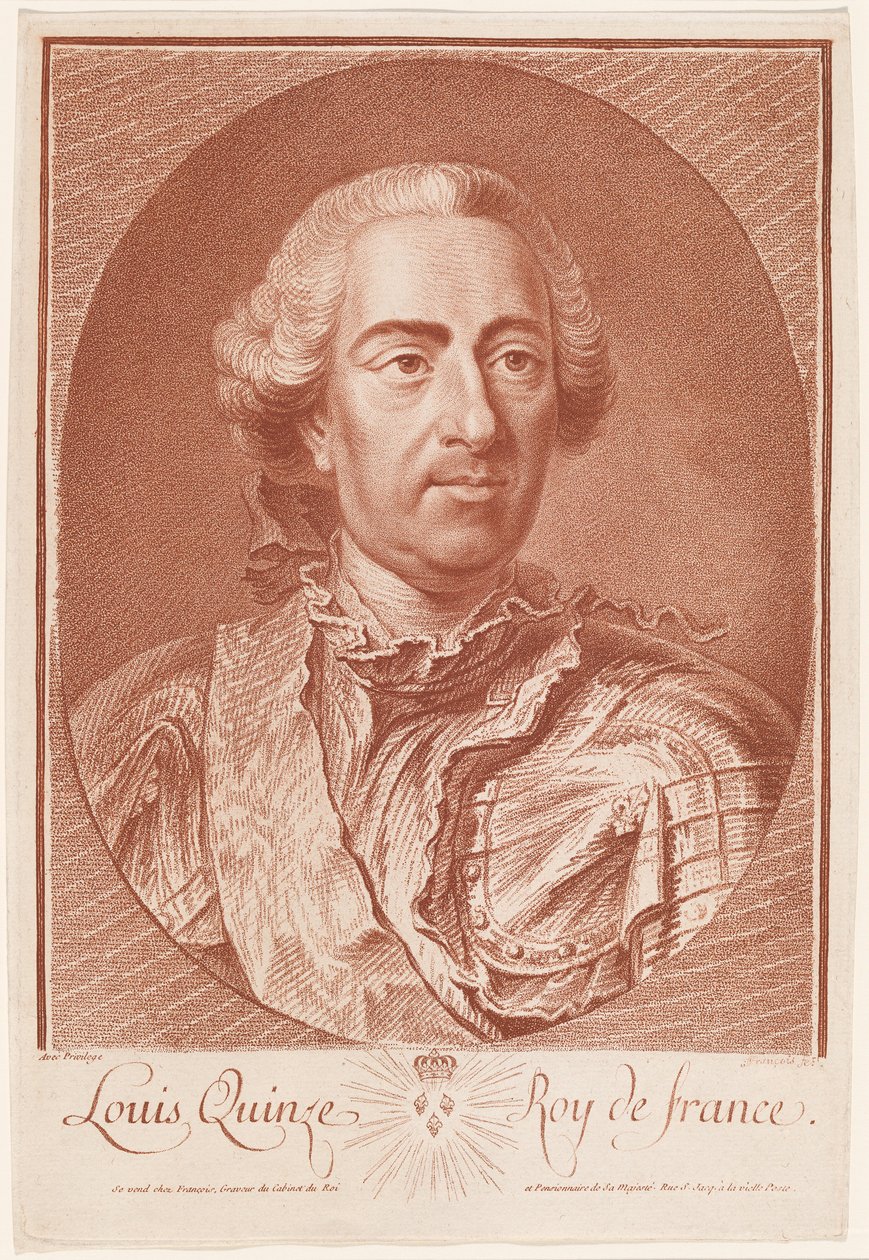 Louis Quinze, Roi de France (Louis XV) - Jean Charles François