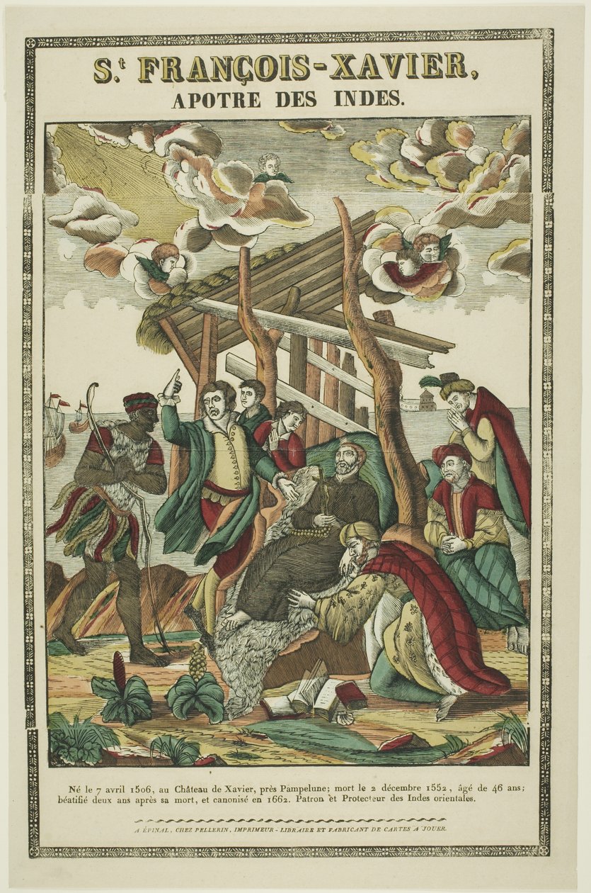 Saint François Xavier, Apôtre des Indes - Jean Charles Pellerin