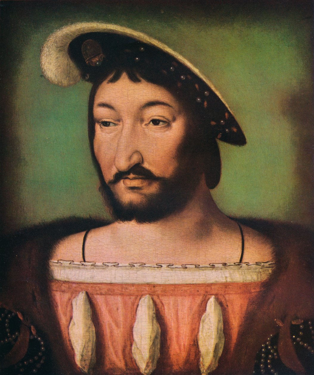 Portrait de François Ier de France, 16ème siècle - Jean Clouet