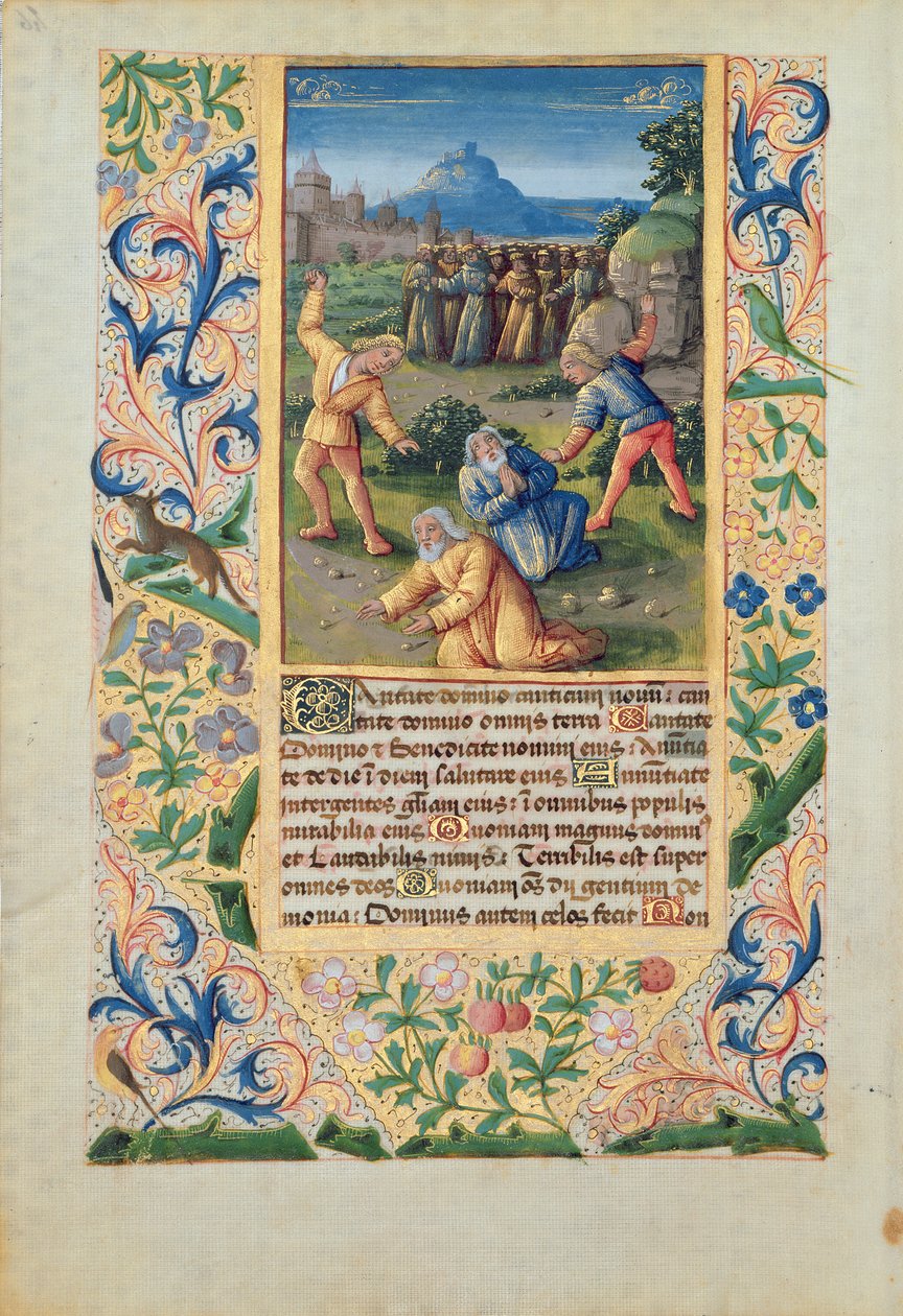 La lapidation de Saint Étienne, des 