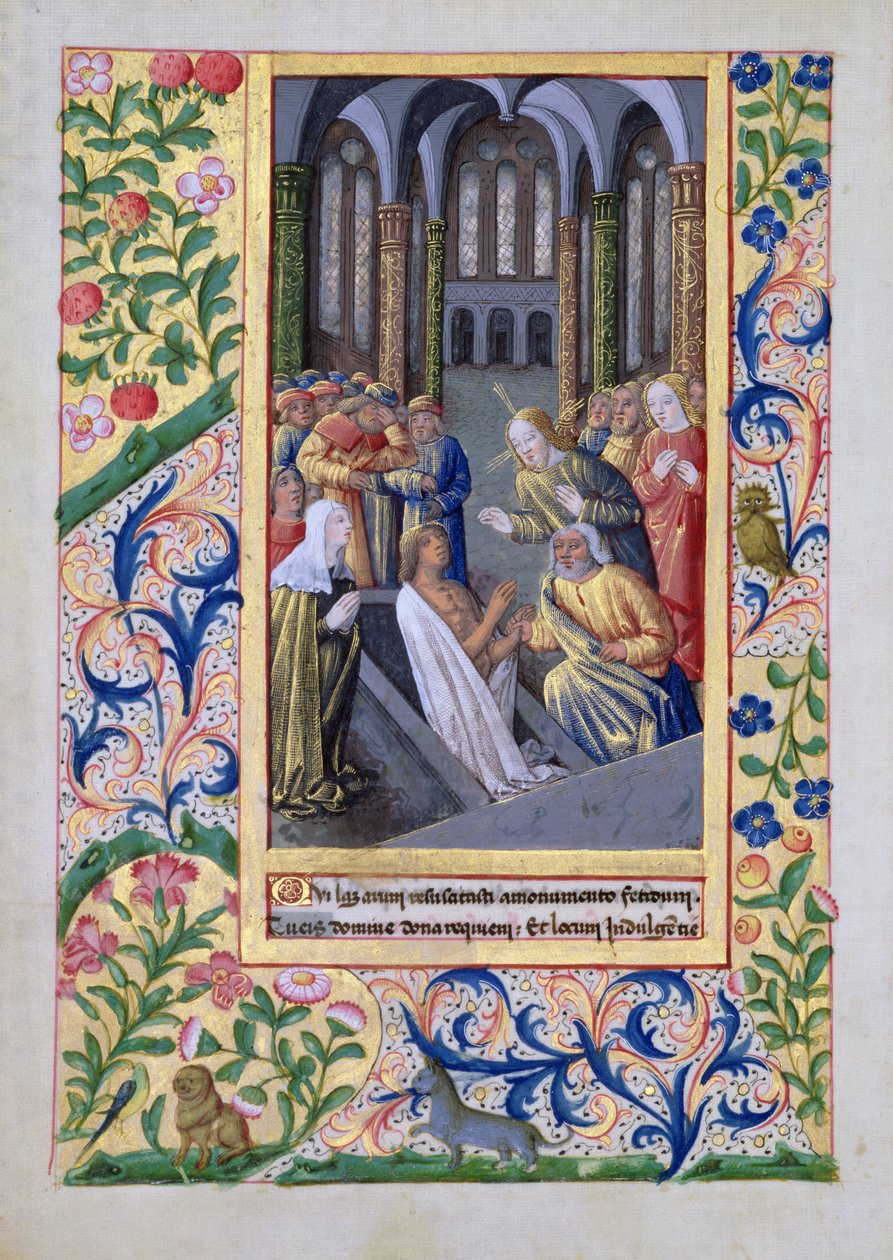 Résurrection de Lazare, du 
