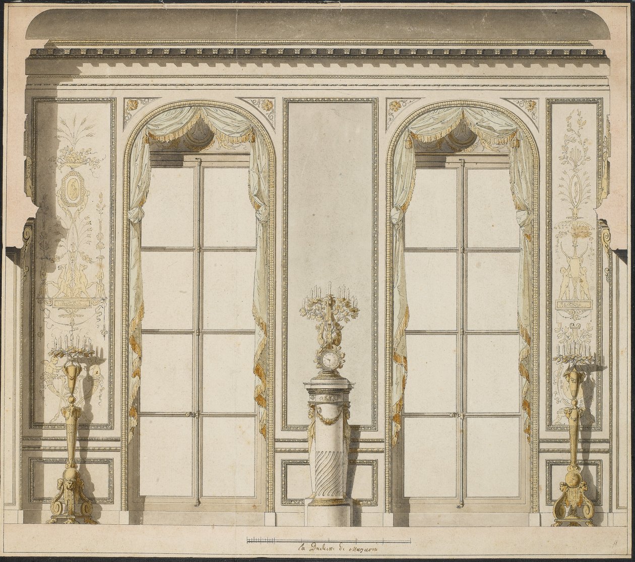 Projet architectural pour la Grande Galerie de l