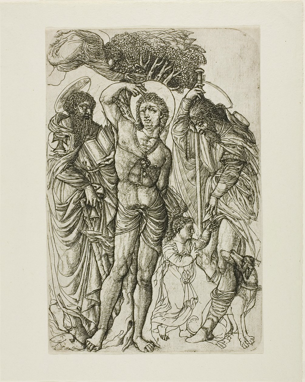 Saint Sébastien, Saint Antoine et Saint Roch - Jean Duvet