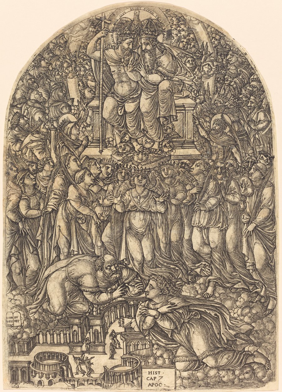 La multitude devant le trône - Jean Duvet