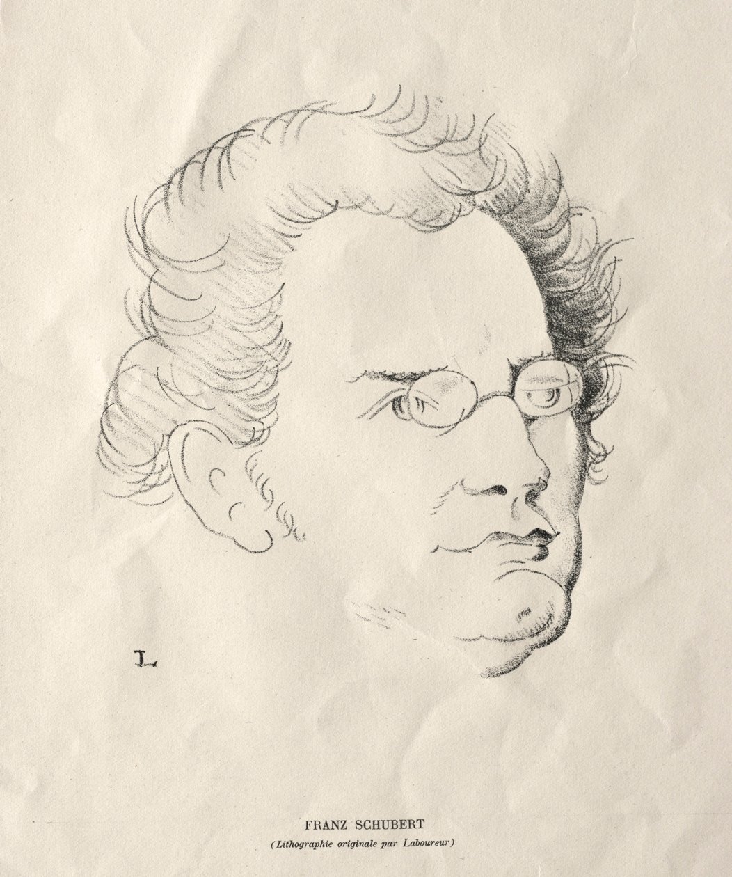 Franz Schubert - Jean Emile Laboureur