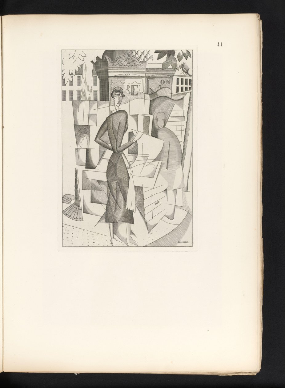 Homme et femme près d