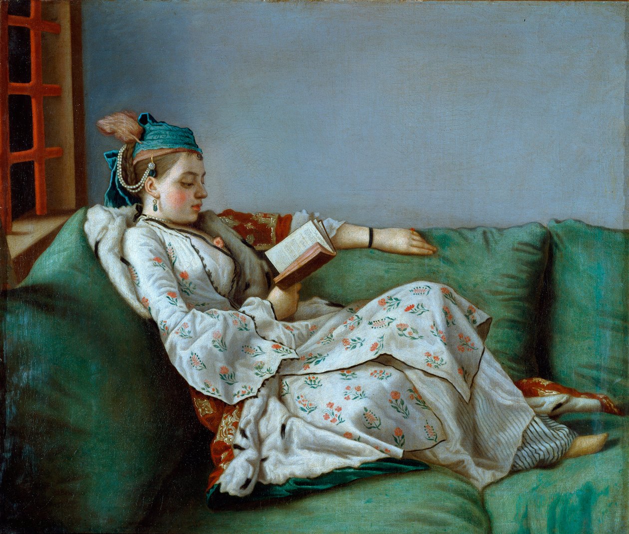 Marie-Adélaïde de France en costume turc, 1753 - Jean Étienne Liotard