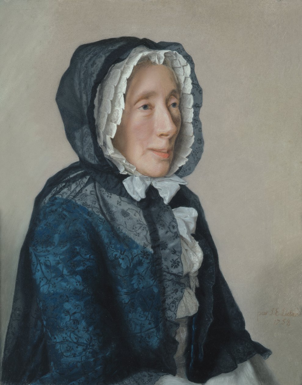 Portrait de Madame Tronchin, 1758 - Jean Étienne Liotard
