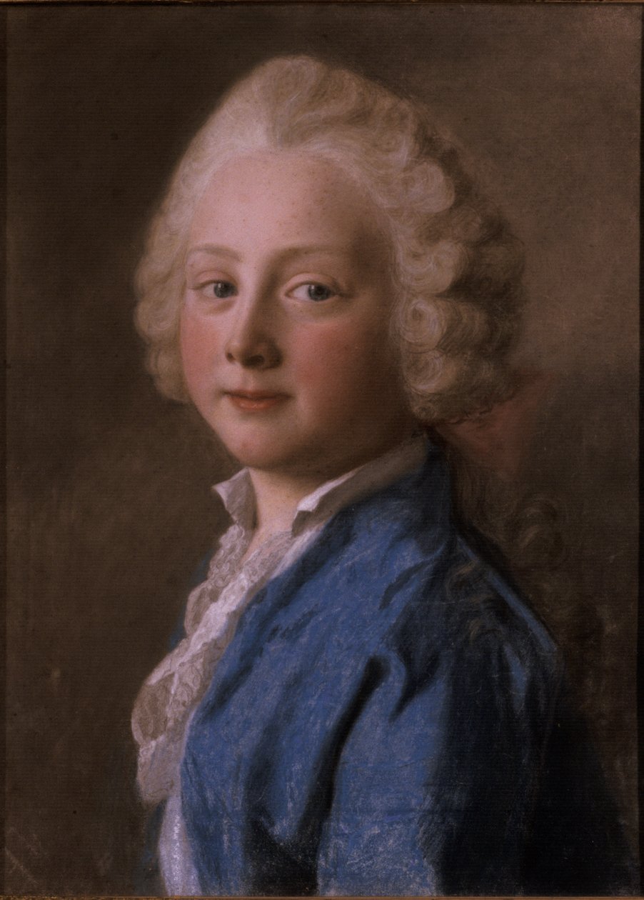 Portrait du prince Friedrich von Sachsen-Gotha-Altenburg, 1746 - Jean Étienne Liotard