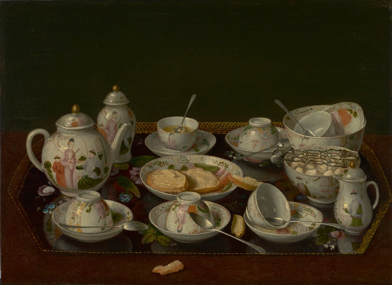 Nature morte : Service à thé, vers 1781-3 - Jean Étienne Liotard
