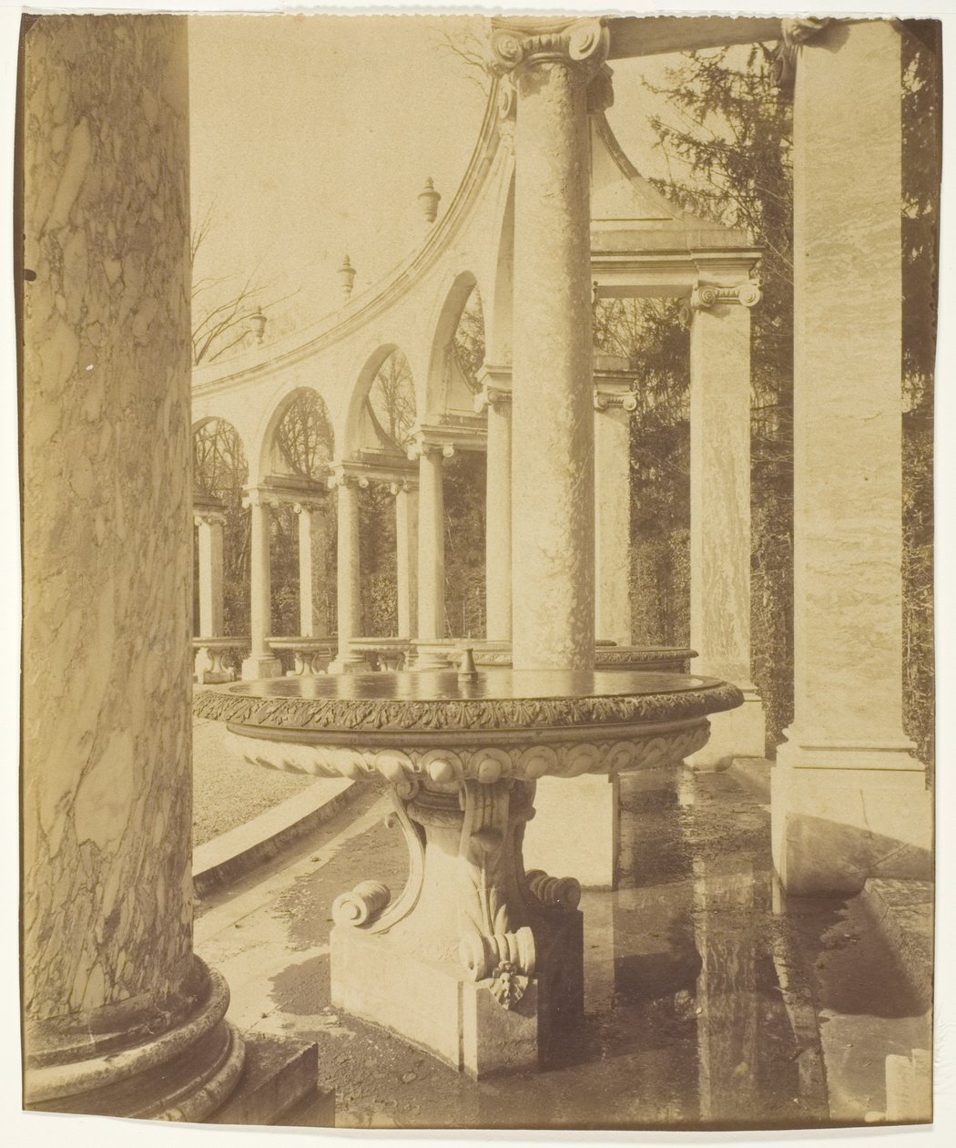 Bosquet de la Colonnade, les vasques - Jean Eugène Auguste Atget