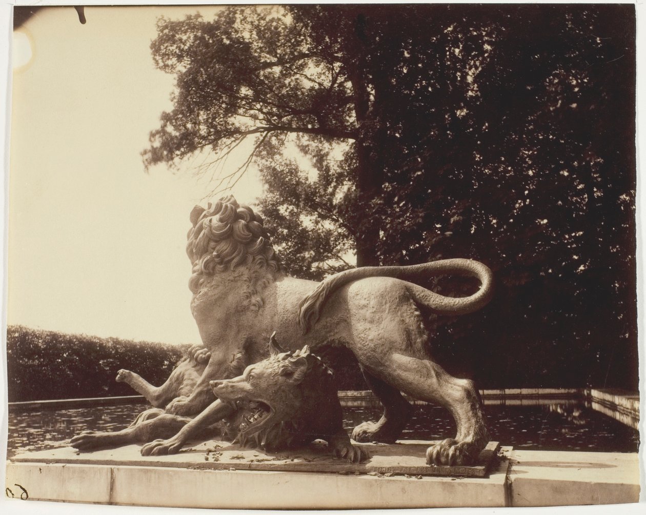 Versailles, Fontaine de Diane (Detail) - Jean Eugène Auguste Atget