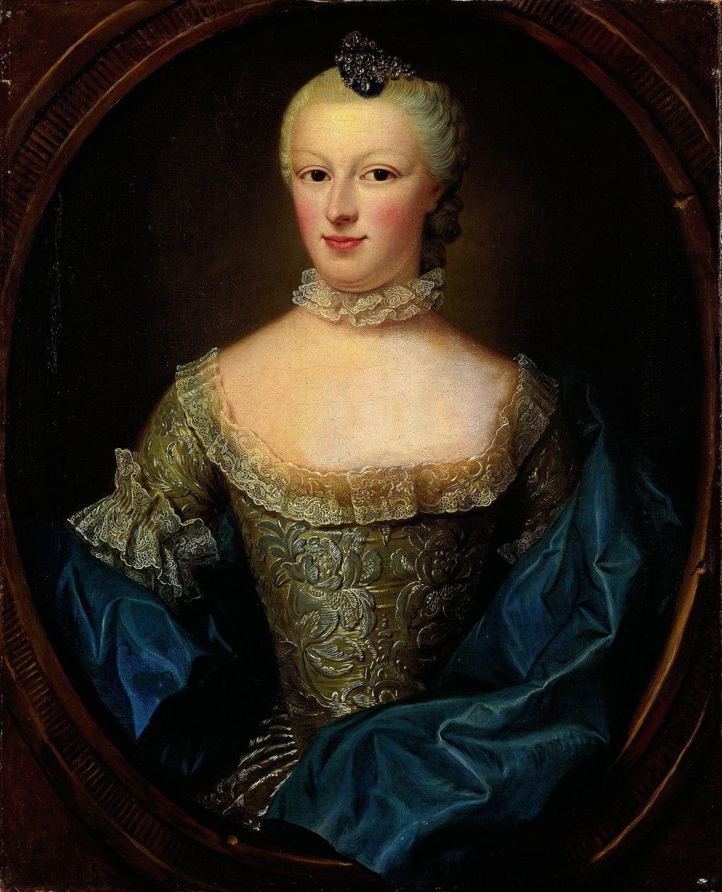 Portrait de Margaretha Cornelia van de Poll, épouse de Cornelis Munter - Jean Fournier