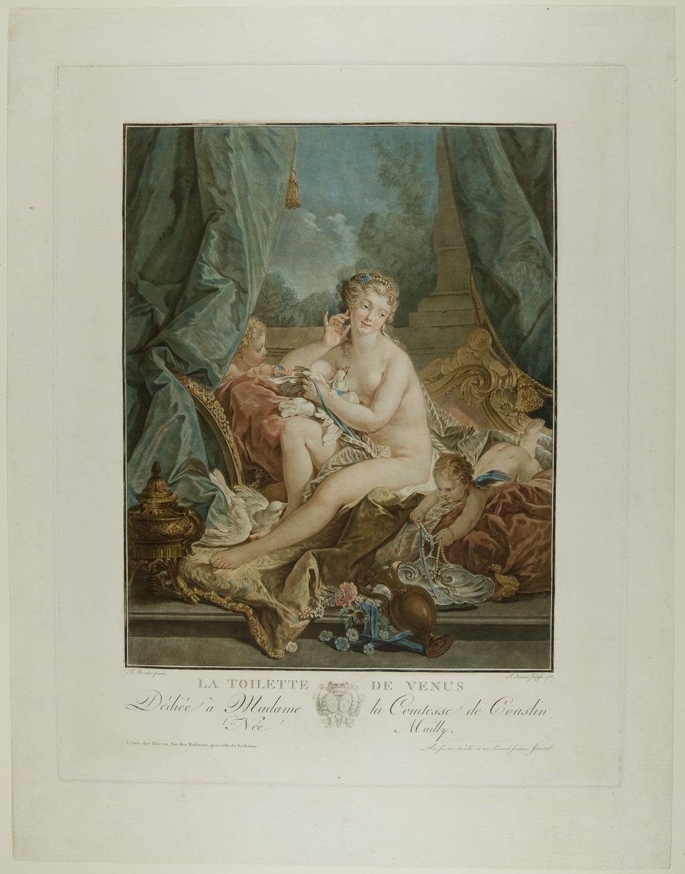 La Toilette de Venus - Jean Francois Janinet