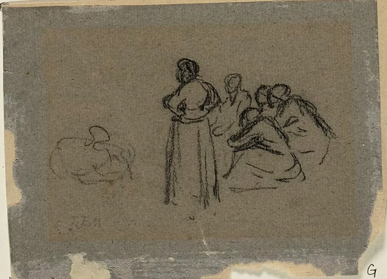 Groupe de femmes - Jean-Francois Millet